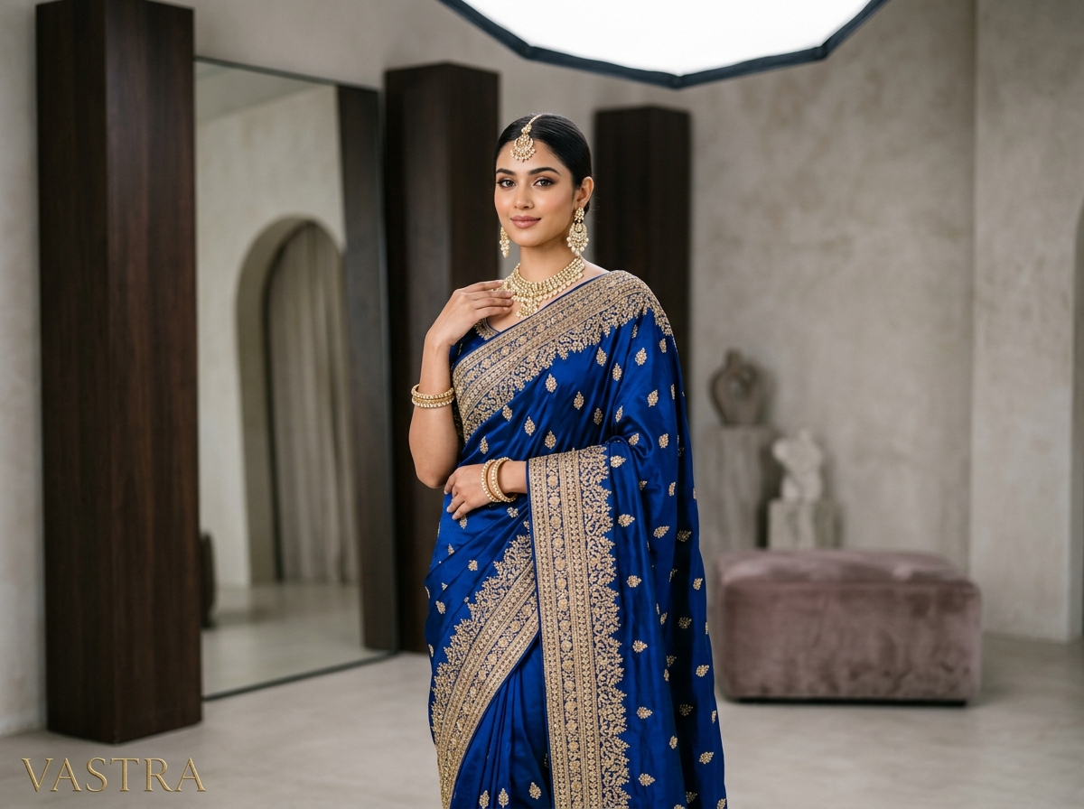 AI Virtual Fashion & Saree Lookbook